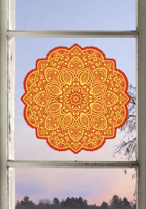 Fenstermandala 39