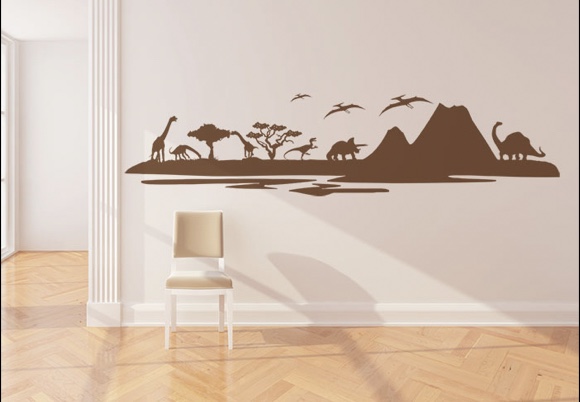 Dinosaurierlandschaft