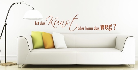 Ist das Kunst oder kann das weg?