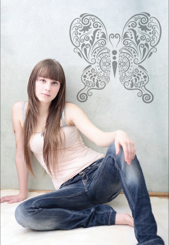 Ornament-Schmetterling