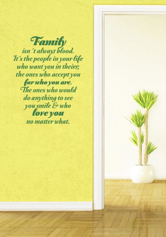 Family isn´t always blood